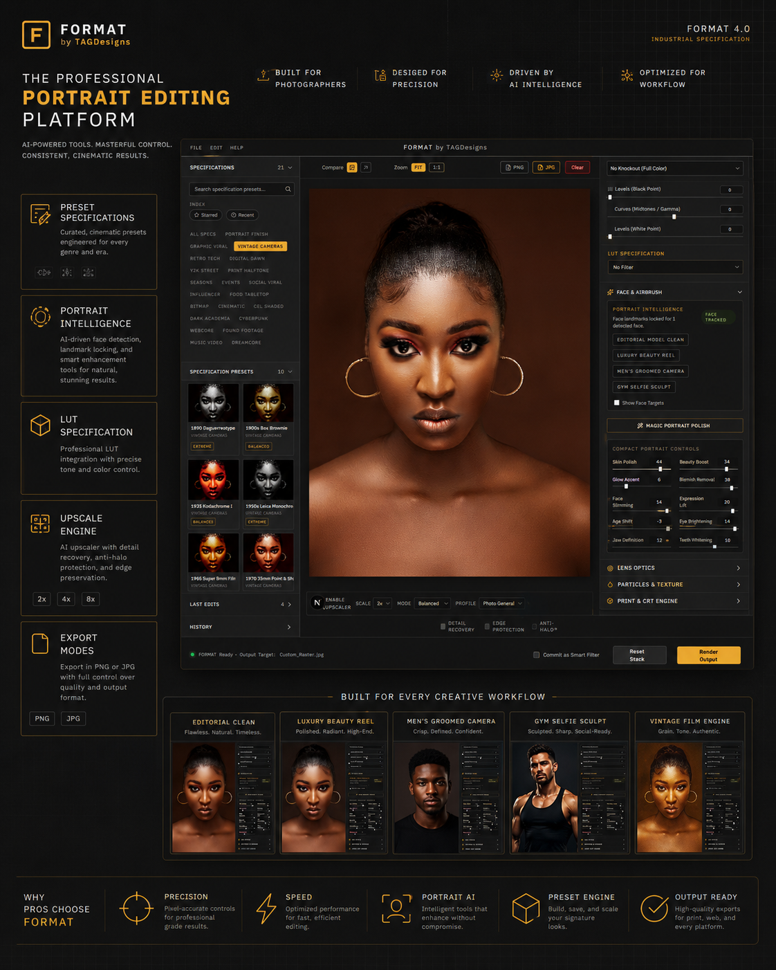 FORMAT production screenshot
