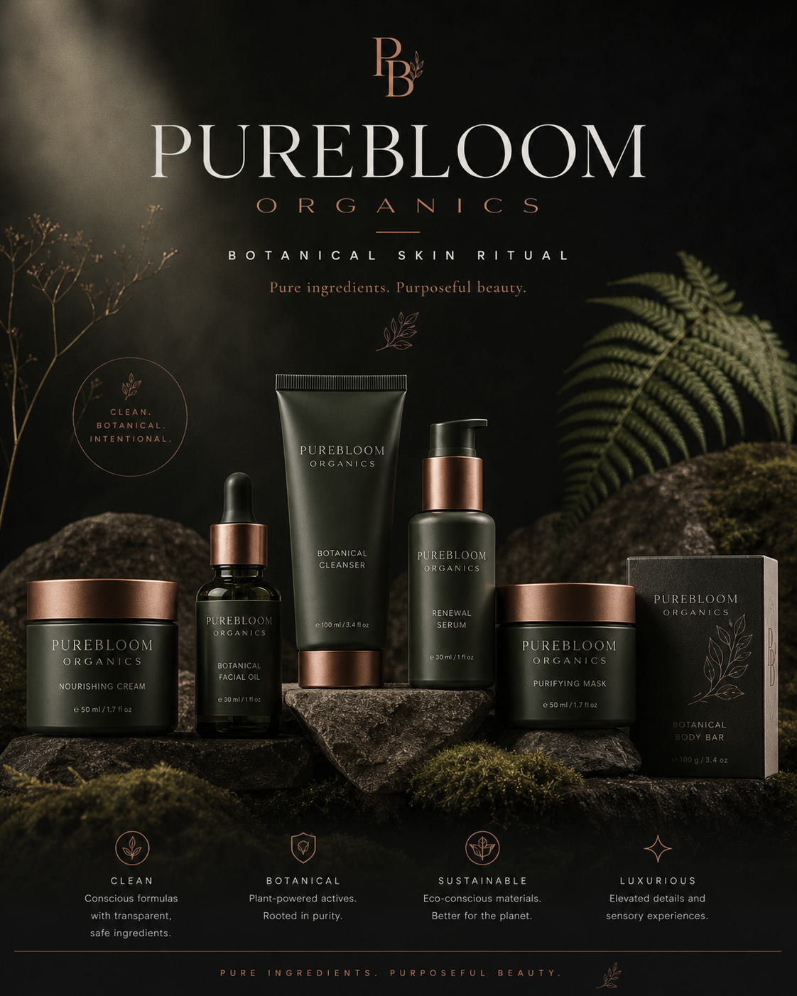 Purebloom Organics production screenshot