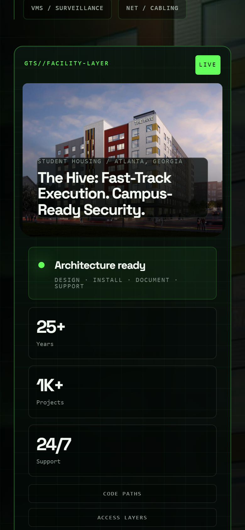 Georgia Technology Systems mobile feed